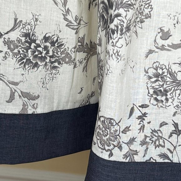 Toile print dress - Picture 6 of 8